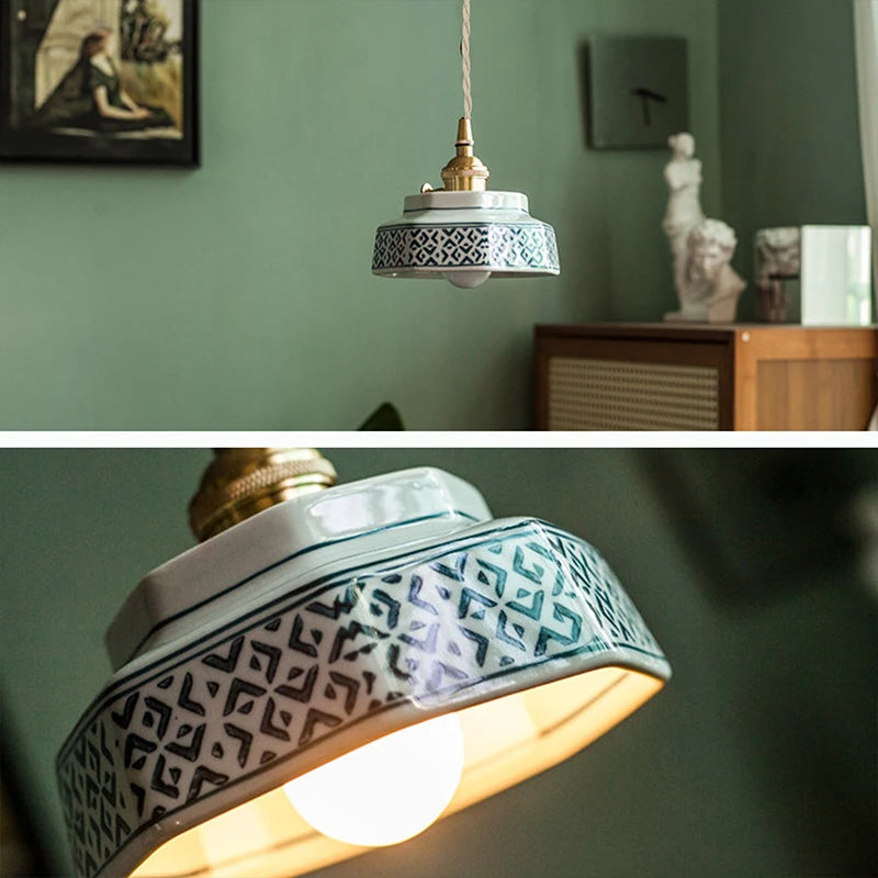 RetroKiln Ceramic Pendant