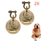 PetMark Custom Engraved Pet ID Tag
