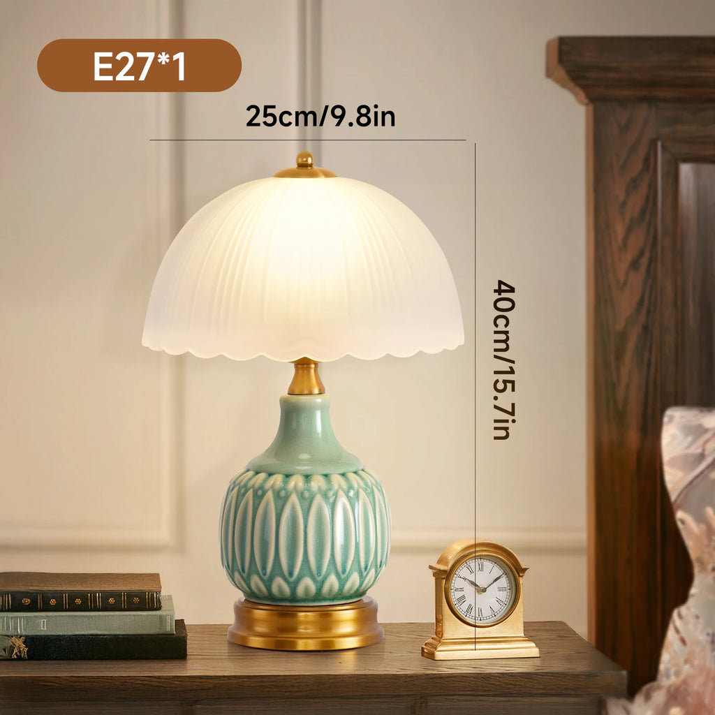 VelvetGold Vintage Table Lamp