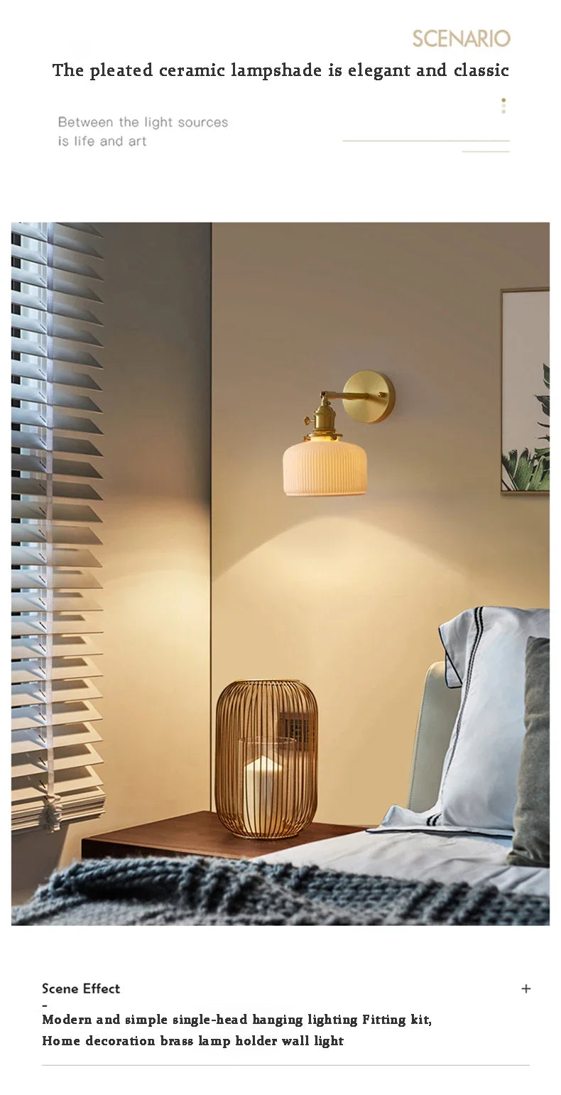 WallCeramique Bedside Lamp