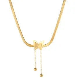 SquareChain Stainless Steel Pendant Necklace