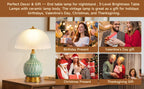VelvetGold Vintage Table Lamp