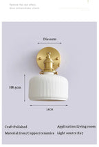 WallCeramique Bedside Lamp