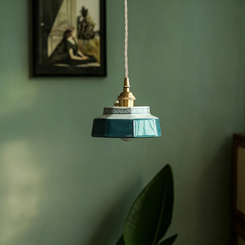 RetroKiln Ceramic Pendant