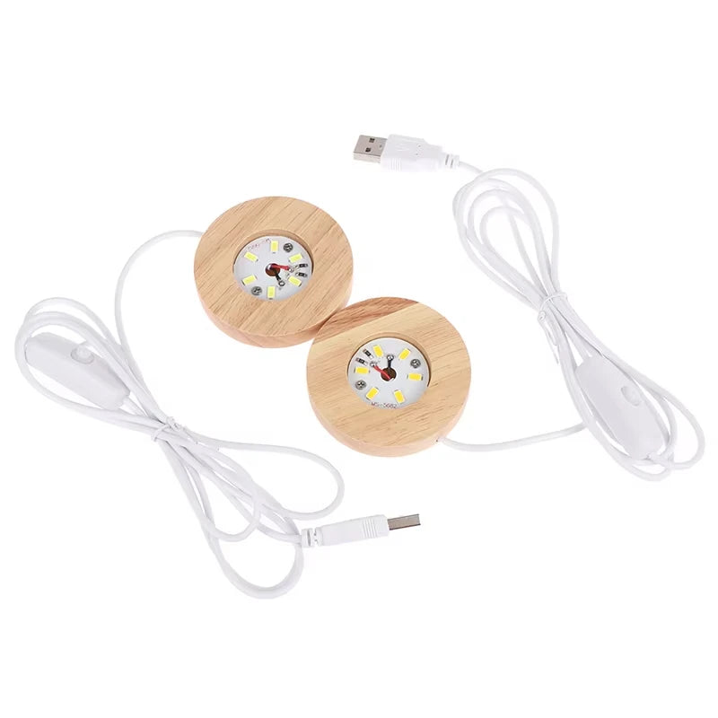 WoodBase LED Display Light