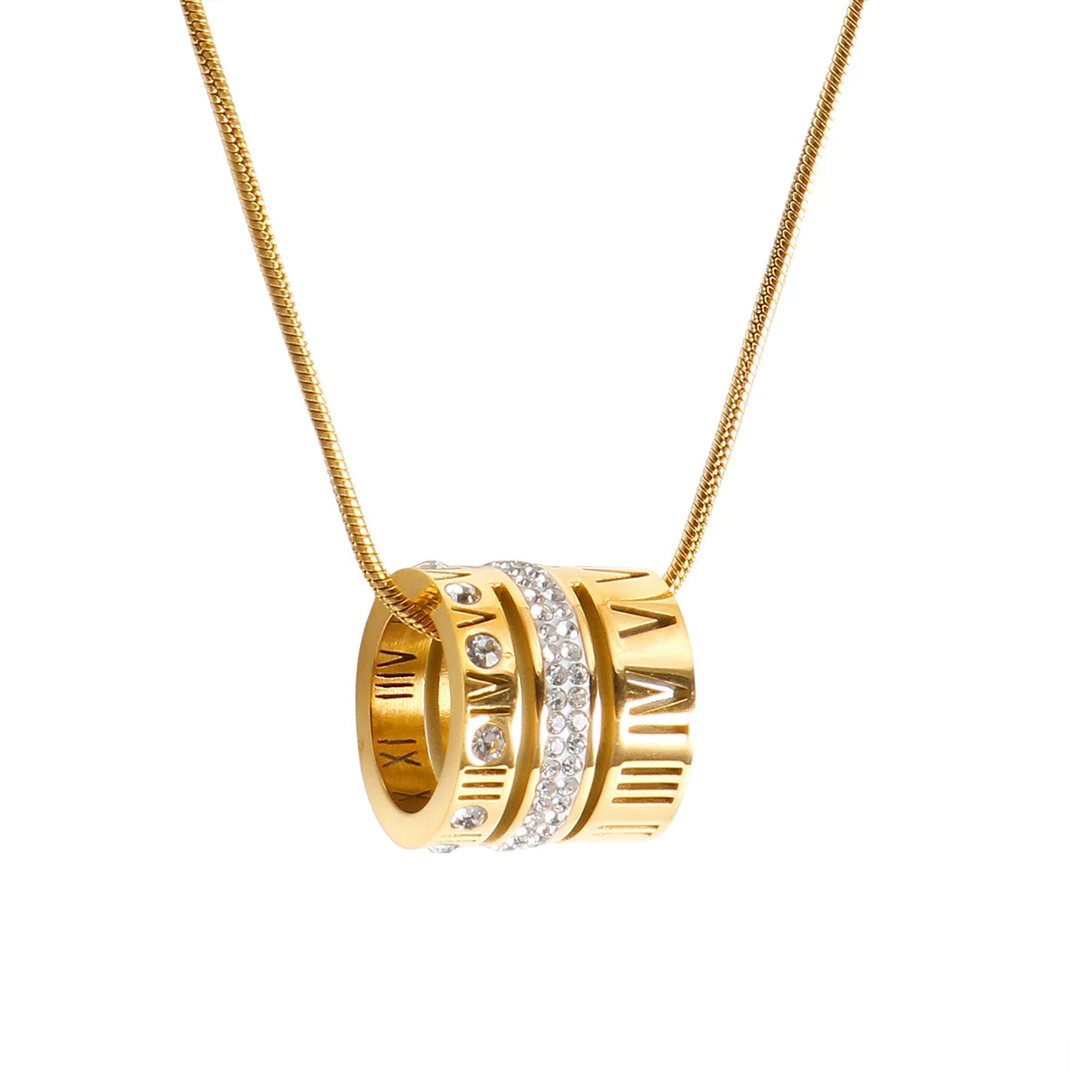 HeartLine Stainless Steel Pendant Necklace