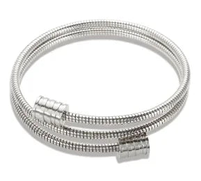 TriGlow Crystal Gold Cuff Bracelet