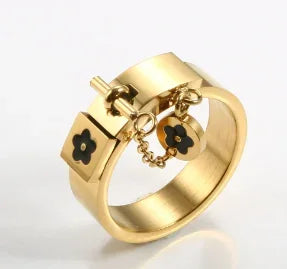 PavéGlow Crystal Zircon Bead Ring