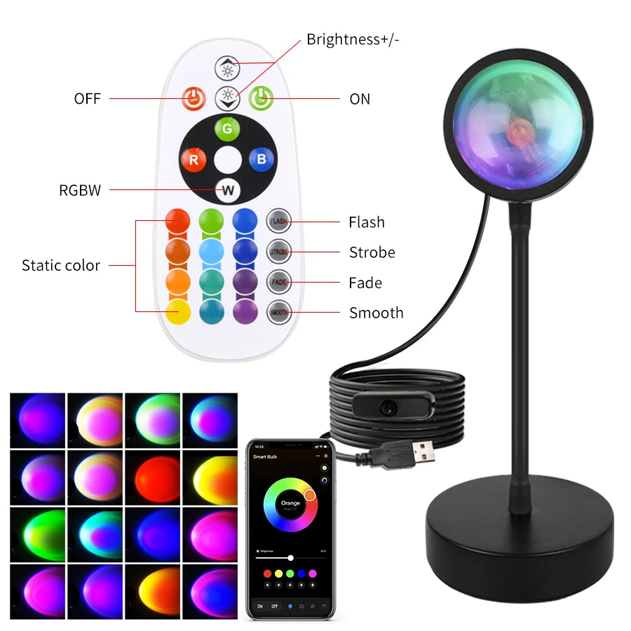 Sunset Arc Smart Mood Lamp
