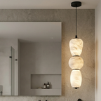 Alabaster Pendulous Pearl Pendant Light