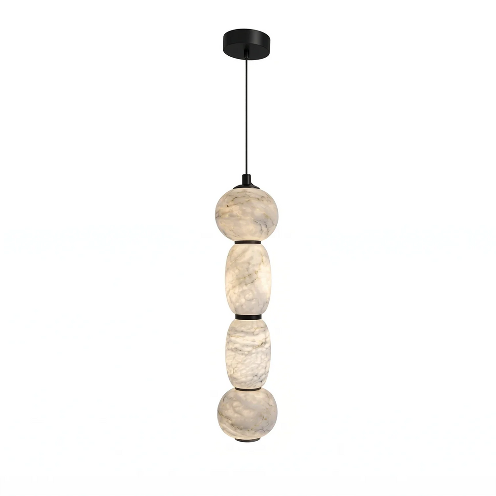 Alabaster Pendulous Pearl Pendant Light