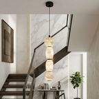 Alabaster Pendulous Pearl Pendant Light