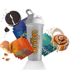 9 Protein Powder Sample Packs + Shaker Bottle