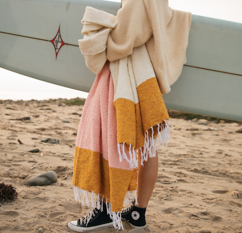 Sundream Sunrise - Sustainable Recycled Throw Blanket
